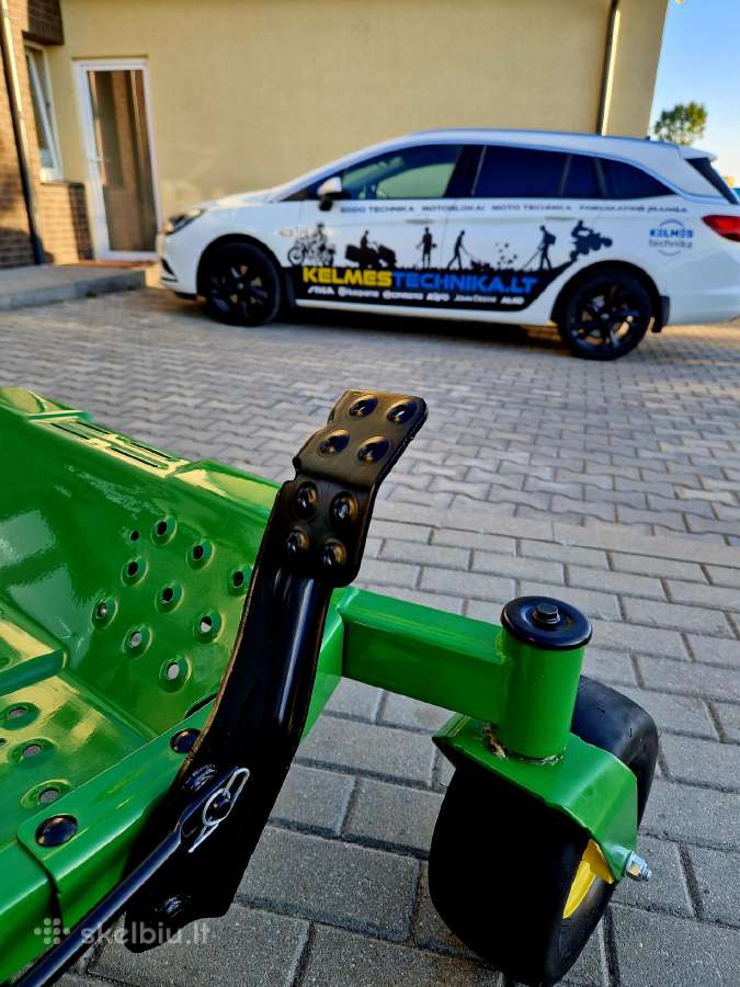 Nulinio apsisukimo traktoriukas John Deere Z315e - nuotraukos Nr. 16