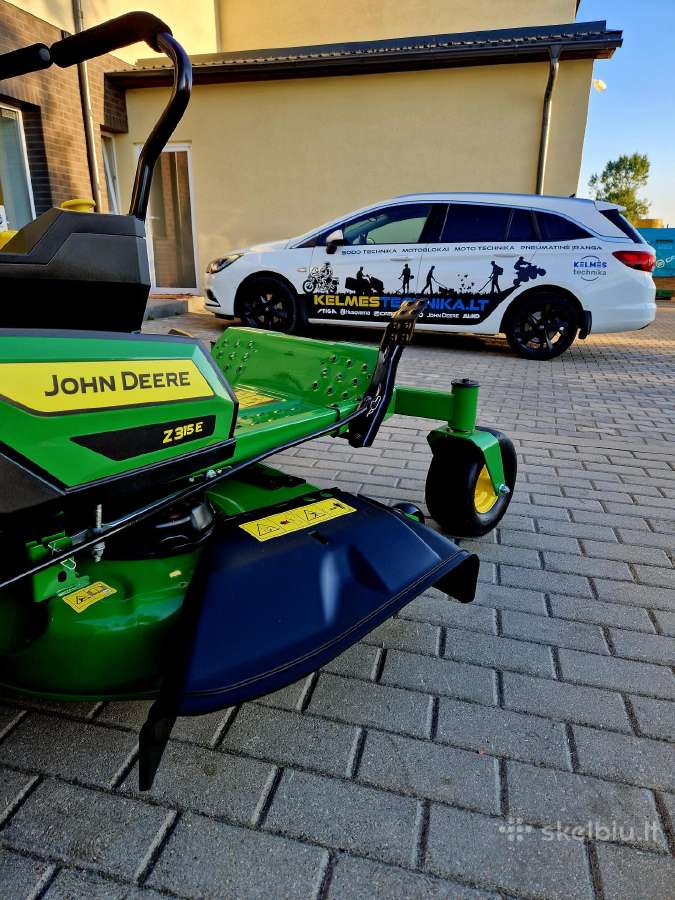 Nulinio apsisukimo traktoriukas John Deere Z315e - nuotraukos Nr. 17