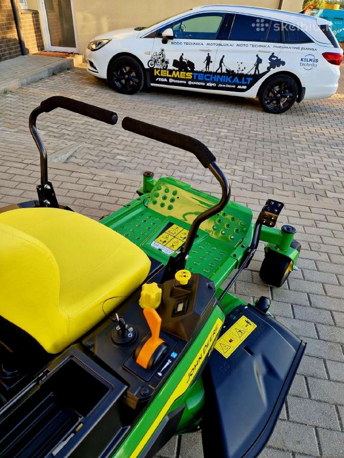 Nulinio apsisukimo traktoriukas John Deere Z315e - nuotraukos Nr. 18