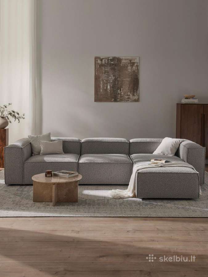 Modulinė sofa su pufu - Skelbiu.lt