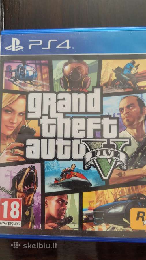 Parduodu Ps4 žaidimą Grand Theft Auto 5