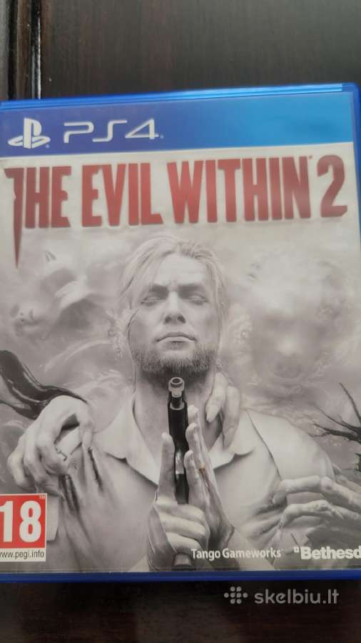 Parduodu Ps4 žaidimą The Evil Within 2