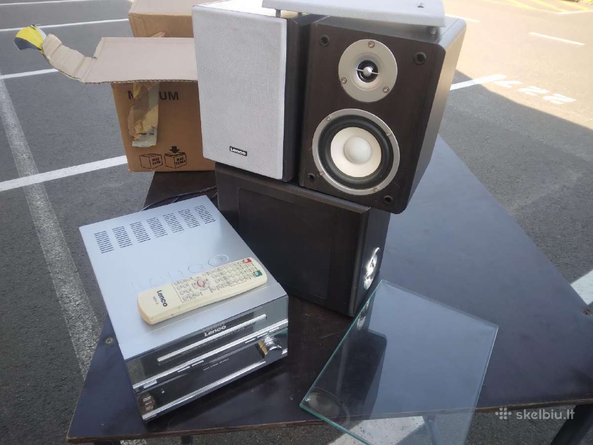 Lenco Muzikinis centras su pultu