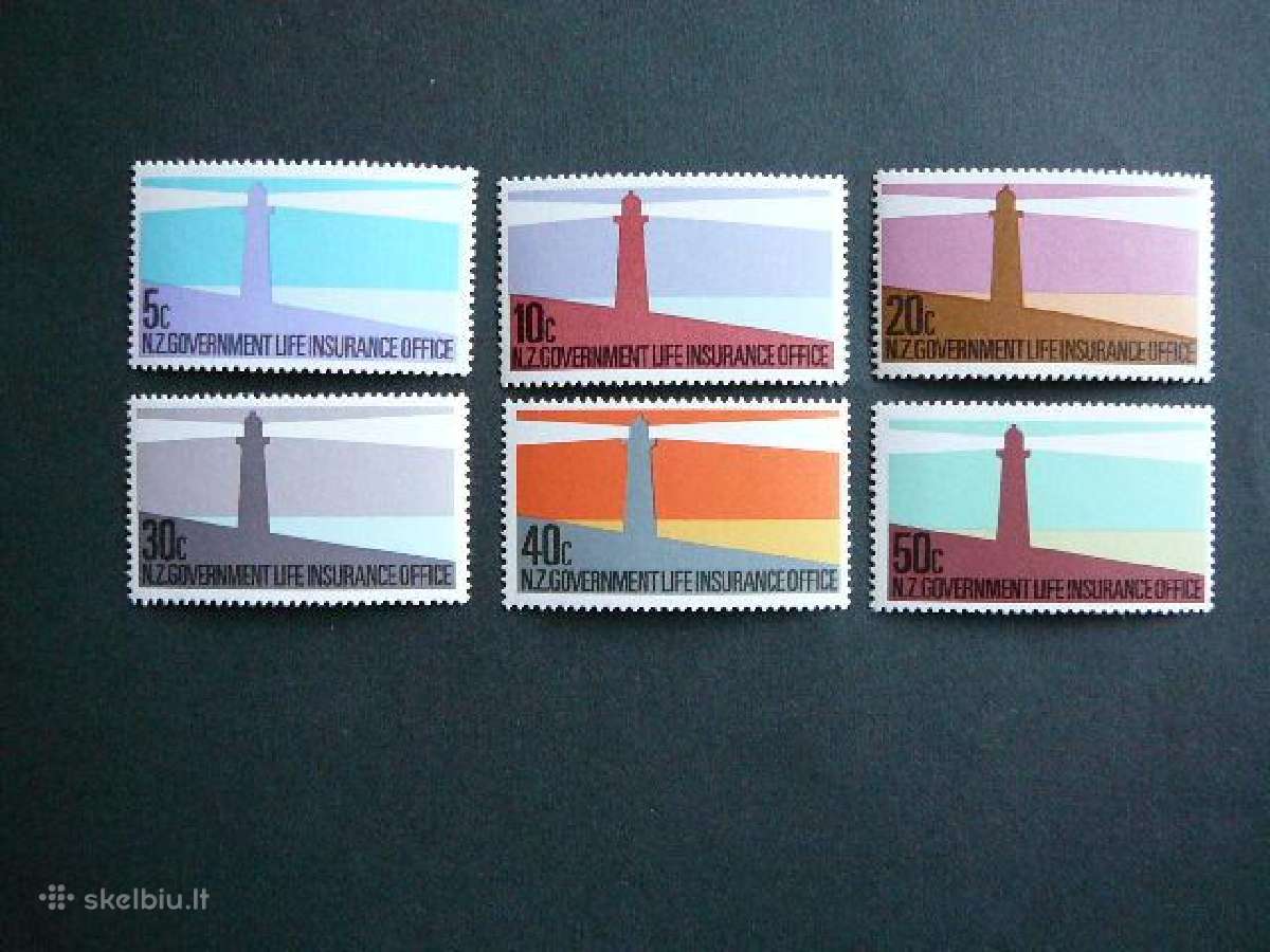 Svyturiai N. Zelandija Mnh nzl886