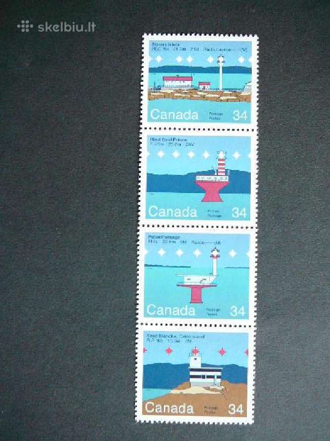 Svyturiai Kanada 1985 Mnh cnd995