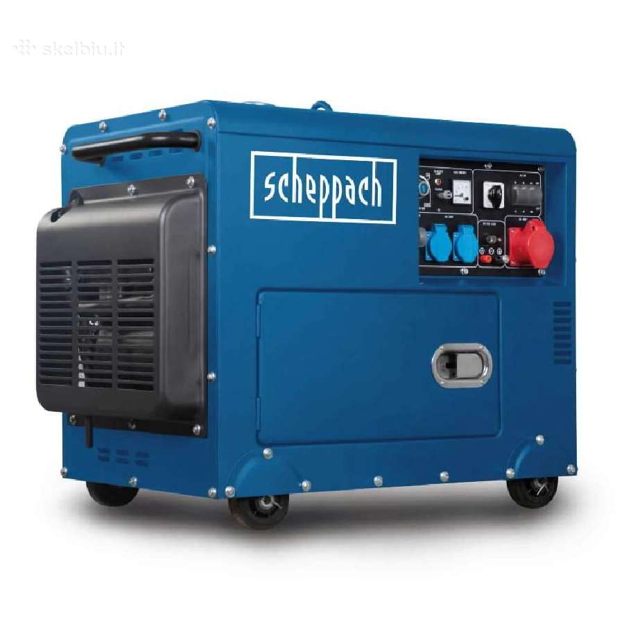 Generatorius dyzelinis Sg5200d, Scheppach