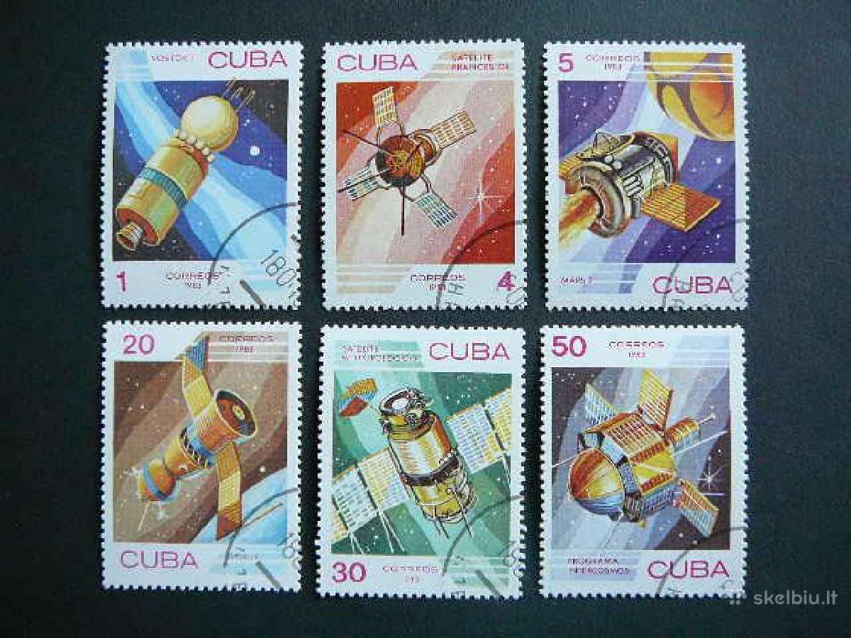 Kosmosas Kuba 1983 antsp. cu877