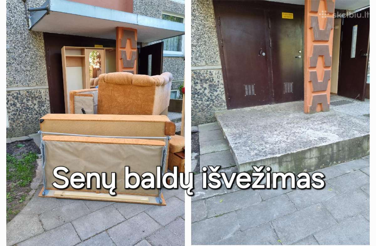 Titas Pervežimai, Perkraustymo, Baldų Išvežimo - nuotraukos Nr. 11