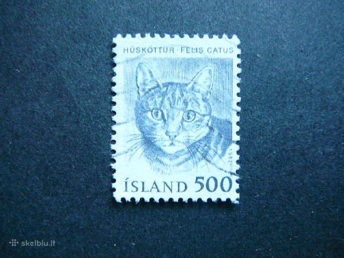 Kates Islandija 1982 antsp. is497