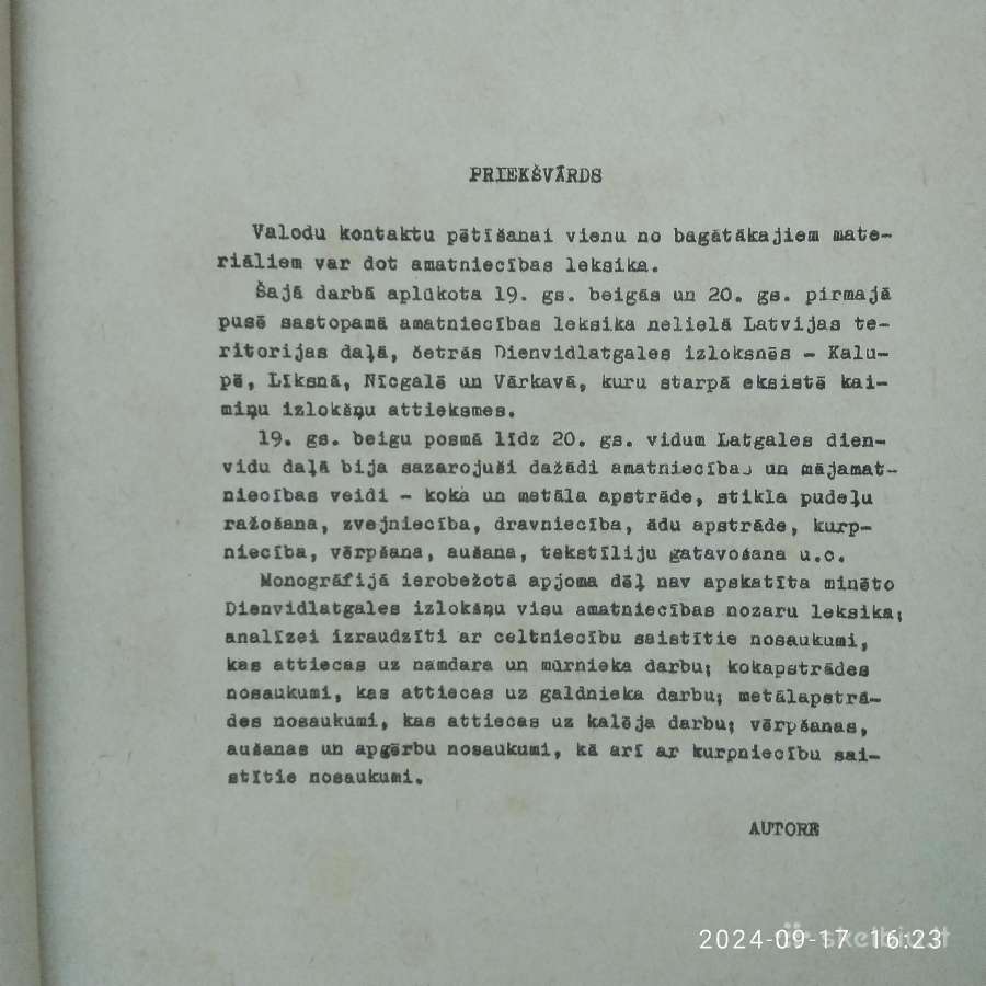 A. Rekena "Amatnicibas leksika" 1975 gad - nuotraukos Nr. 6