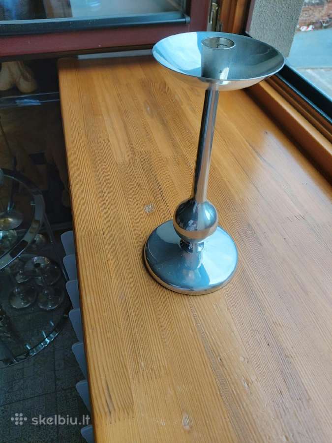 Mid century žvakidės (5 vnt.) - nuotraukos Nr. 2