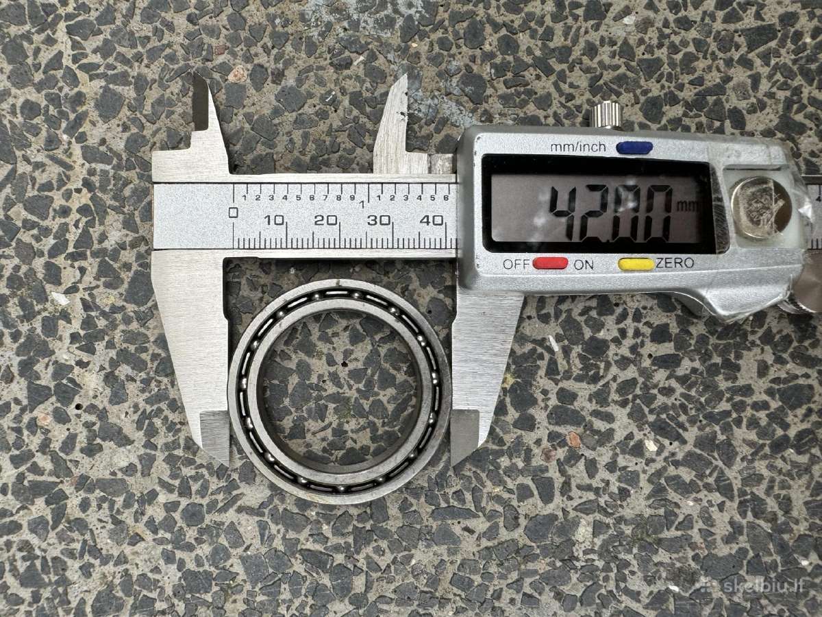 45 guoliai, 42mm išorinis D, 30mm vidinis D, h6,95 - nuotraukos Nr. 4