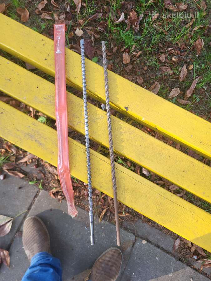 Grąžtas Sds-plus 14x600 (kaina už 2 vnt) - nuotraukos Nr. 2