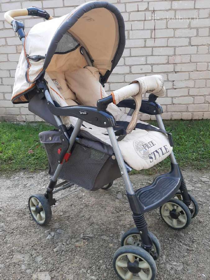 Sėdimas vežimėlis,naudotas 1 vaikui.