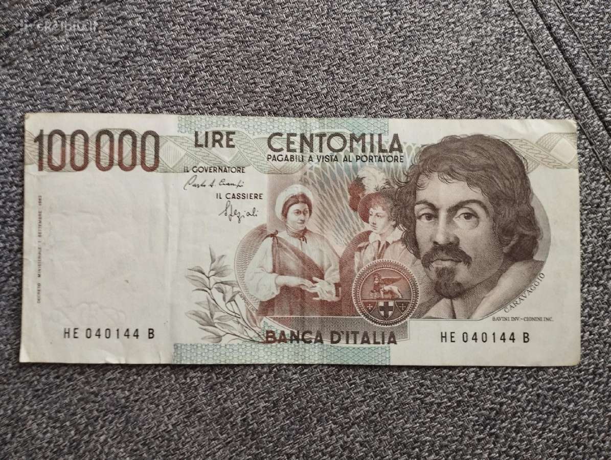 Italijos 100000 lirų 1983m.