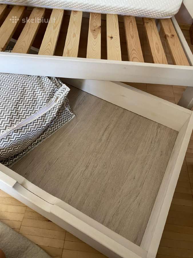 Lovytė su stalčiumi ir čiužiniu - nuotraukos Nr. 8