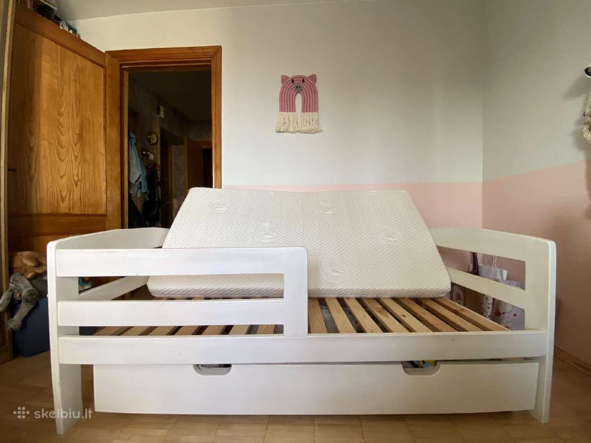 Lovytė su stalčiumi ir čiužiniu - nuotraukos Nr. 11