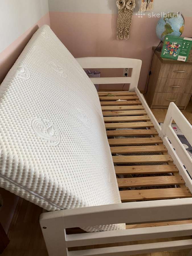 Lovytė su stalčiumi ir čiužiniu - nuotraukos Nr. 14