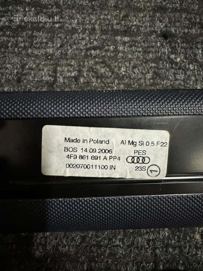 Audi A6 bagažinės tinklelis / apsauga gyvūnams - nuotraukos Nr. 2