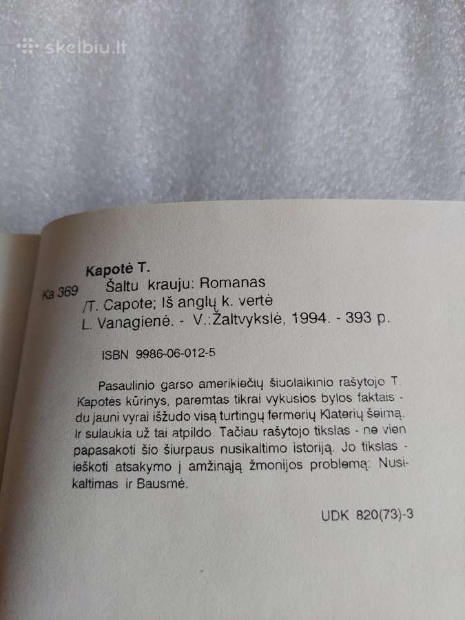 Šaltu krauju - nuotraukos Nr. 3