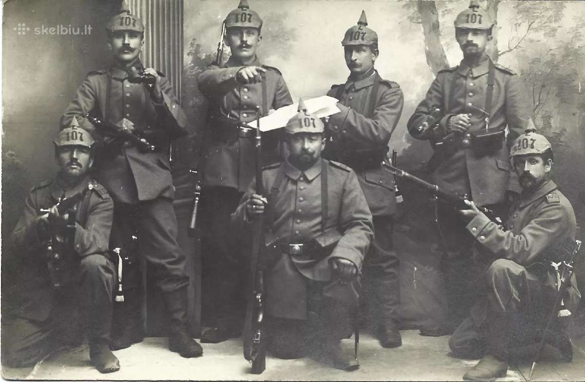 107 Brigada 1 Pasaulinis Karas Vokeciu karei