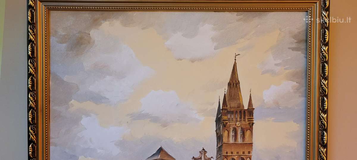Du seni paveikslai. Drobė Aliejus. XIX a. Keitimas - nuotraukos Nr. 6