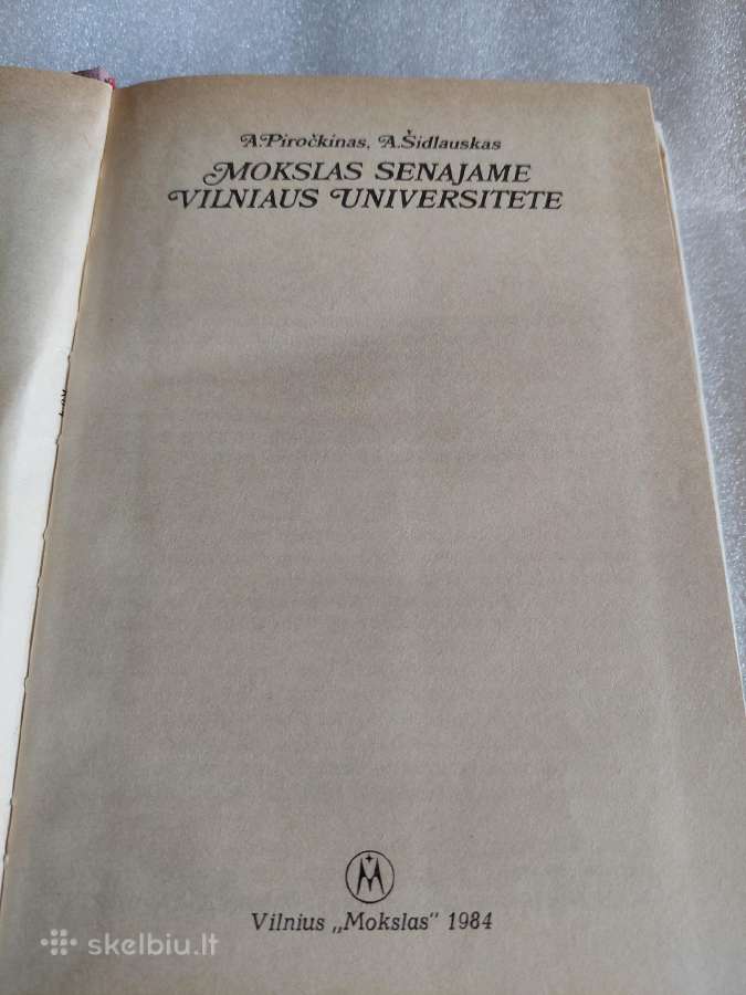 Mokslas senajame Vilniaus universitete - nuotraukos Nr. 2