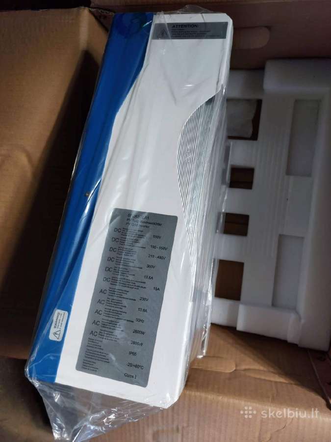 Isparduodu 2 ir 3 kw tinkinius vienfazius inverter - nuotraukos Nr. 3