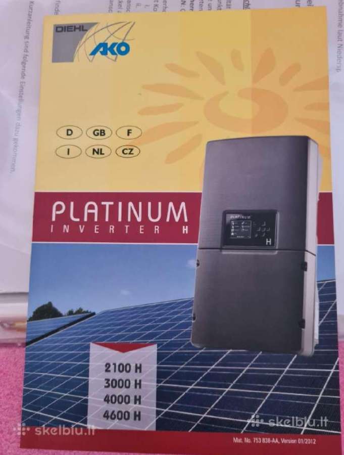 Isparduodu 2 ir 3 kw tinkinius vienfazius inverter - nuotraukos Nr. 7
