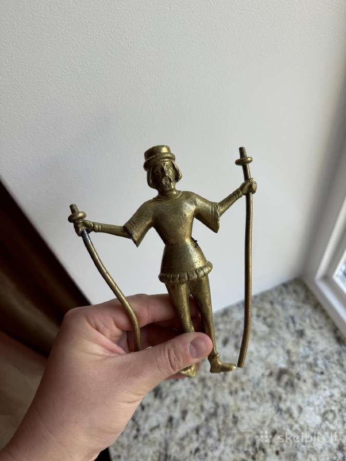 Žalvarinė vyro figūra - nuotraukos Nr. 4