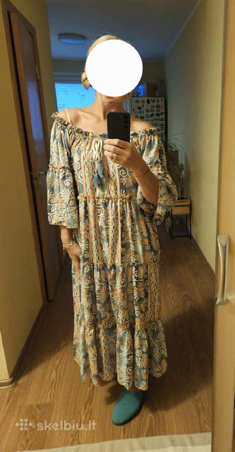 Vasarinė maxi Kasturi suknelė