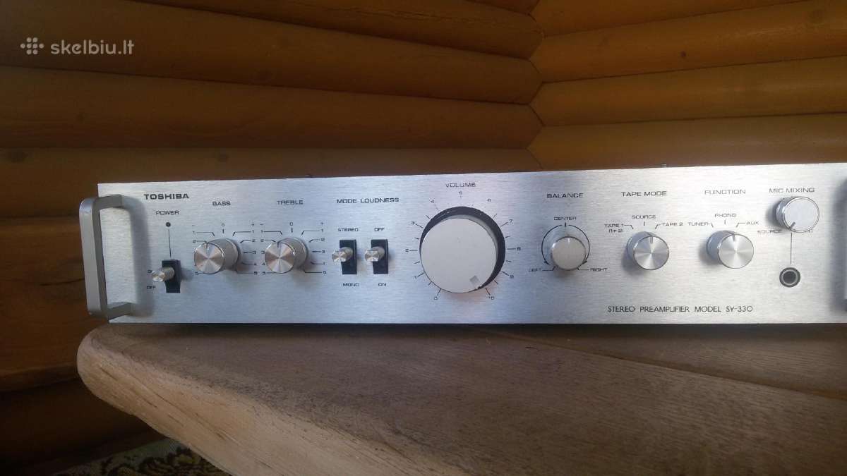 Toshiba Sy-330.pre-amp. - nuotraukos Nr. 2