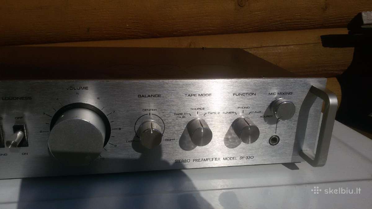 Toshiba Sy-330.pre-amp. - nuotraukos Nr. 5