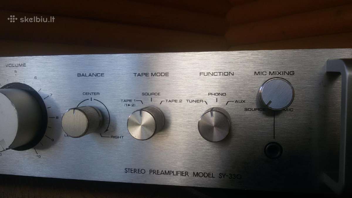 Toshiba Sy-330.pre-amp. - nuotraukos Nr. 7