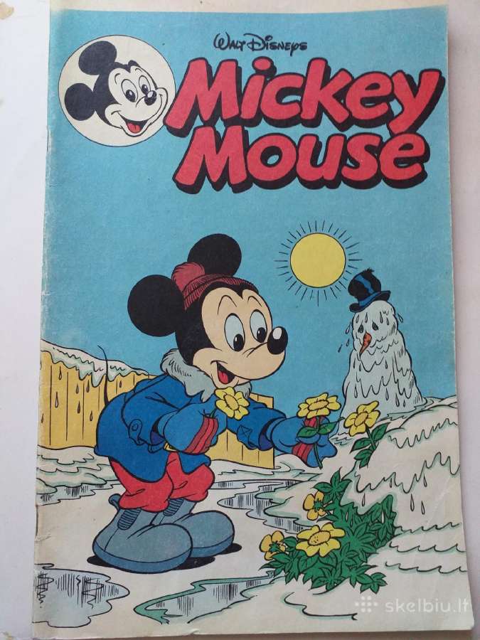 Mickey Mouse. Peliukas Mikis. 1 - asis numeris