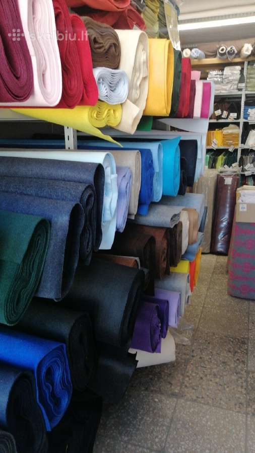 Veltinis audinis rulonais 6€ m. - nuotraukos Nr. 2