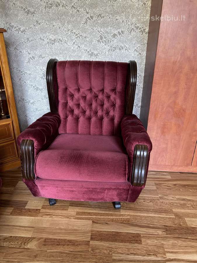 Naudota sofa-lova ir 2 foteliai - nuotraukos Nr. 3
