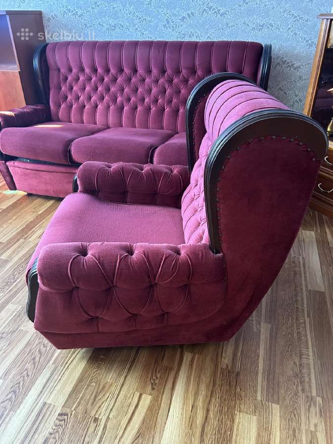 Naudota sofa-lova ir 2 foteliai - nuotraukos Nr. 4