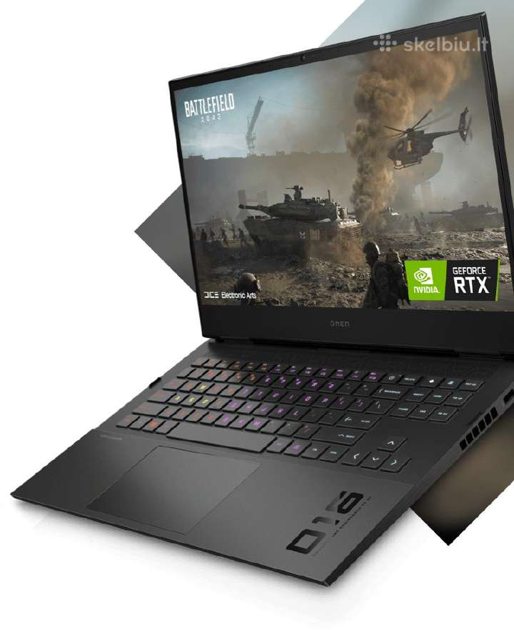 Hp Omen 16 i7-12700h, 3070 Ti, 165hz - Skelbiu.lt