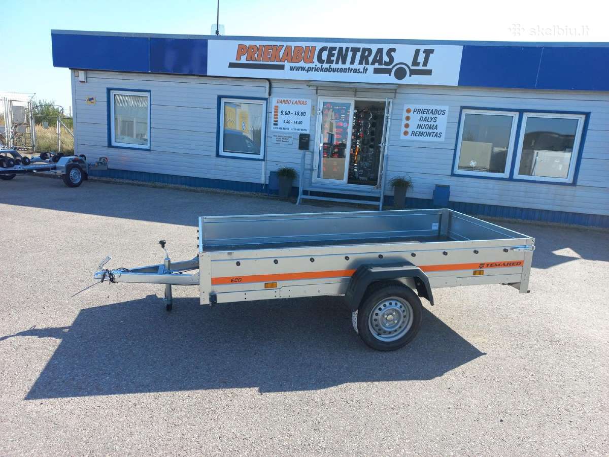 Nauja automobiline priekaba Temared Eco Serija - nuotraukos Nr. 15