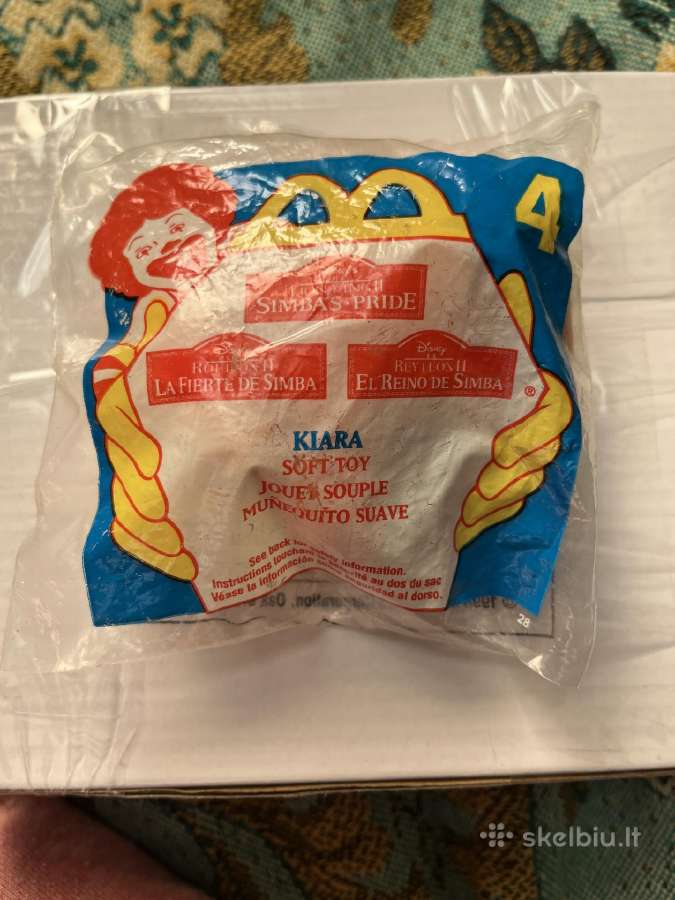 Mcdonald senas žaisliukas