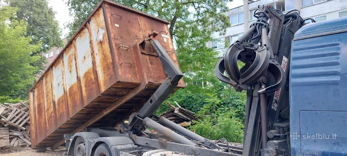 Konteineriai medienos atliekoms 10-40 m3 Hak - nuotraukos Nr. 7