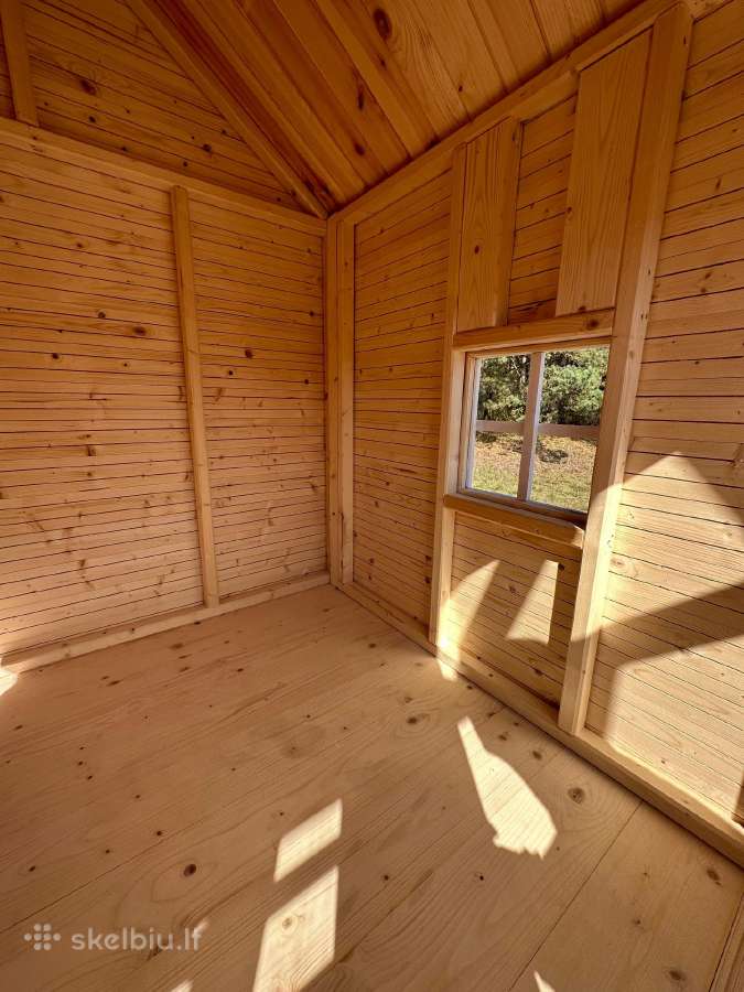 Vaikų žaidimų namelis su sūpynėmis. Stock 099 - nuotraukos Nr. 7