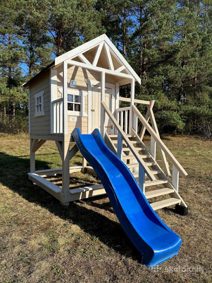 Vaikų žaidimų namelis su sūpynėmis. Stock 099 - nuotraukos Nr. 10