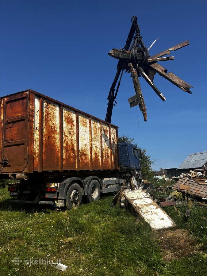 Konteineriai medienos atliekoms 10-40 m3 Hak - nuotraukos Nr. 5