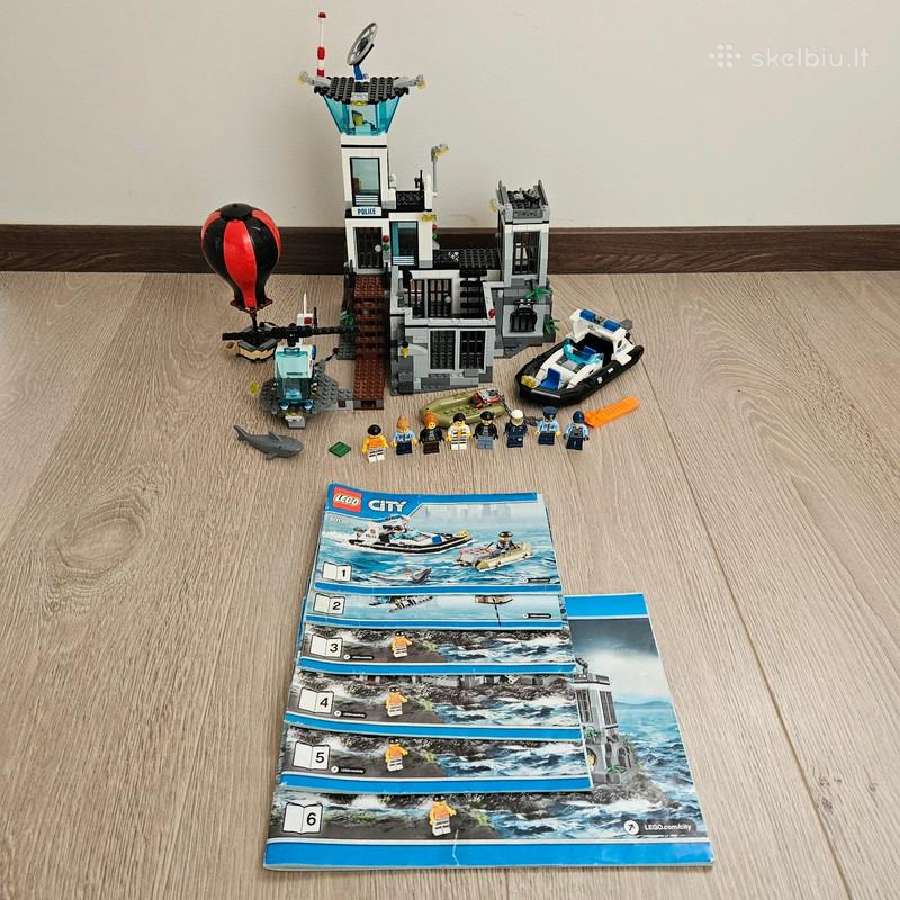 Labai geros būklės Lego City Kalėjimo sala 60130