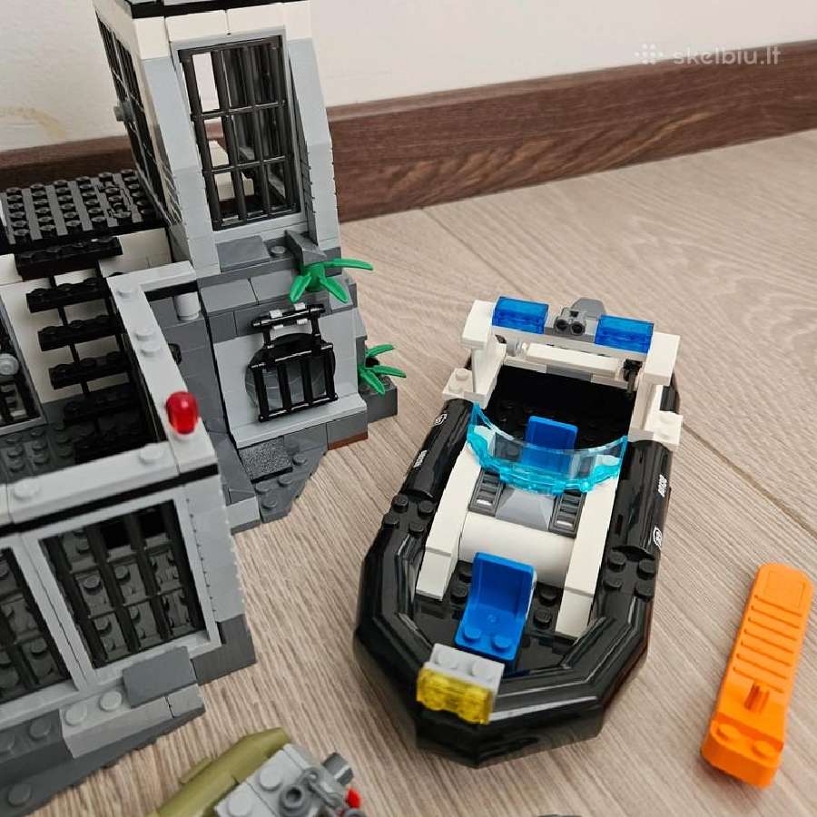 Labai geros būklės Lego City Kalėjimo sala 60130 - nuotraukos Nr. 7