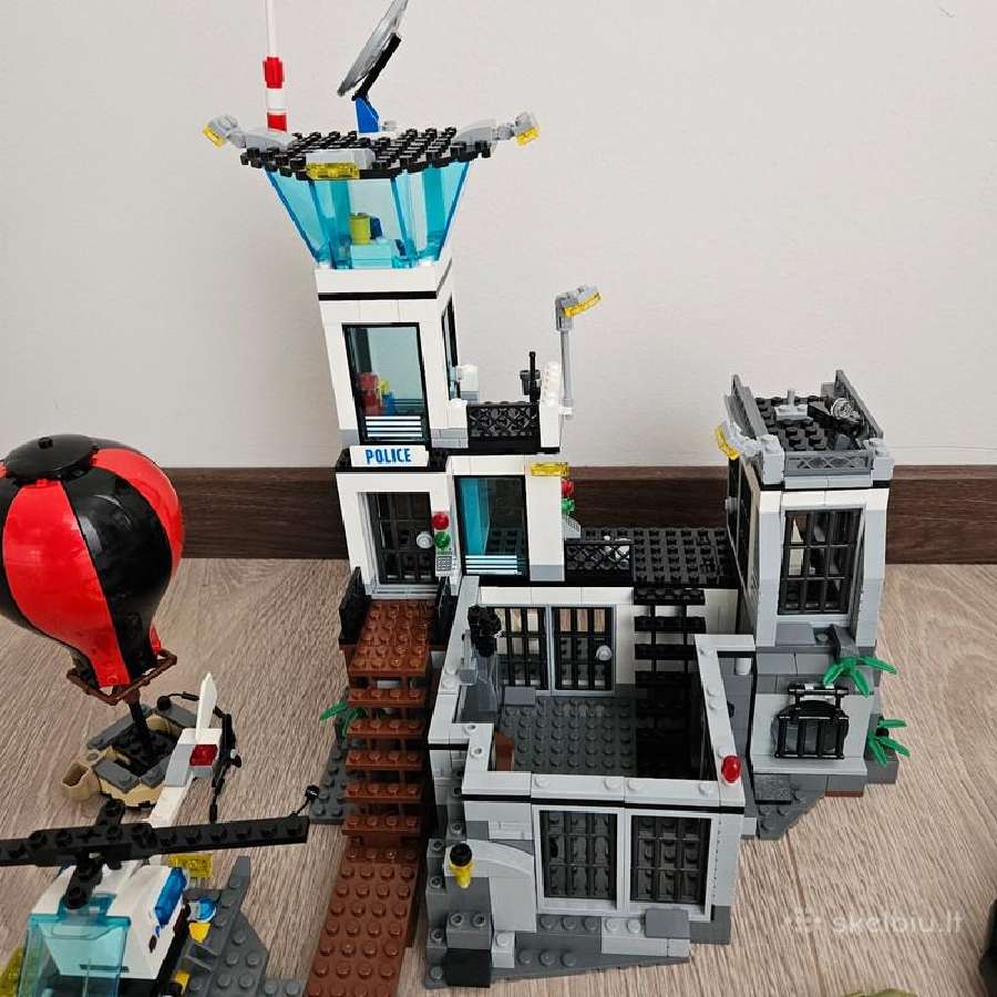 Labai geros būklės Lego City Kalėjimo sala 60130 - nuotraukos Nr. 8
