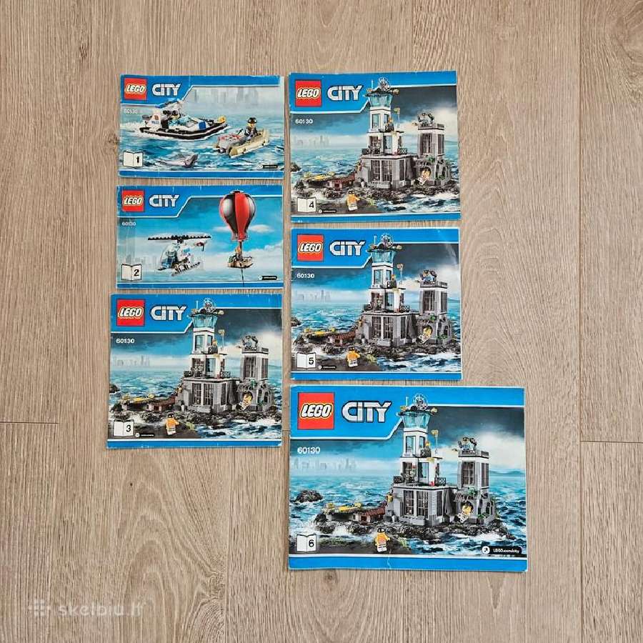 Labai geros būklės Lego City Kalėjimo sala 60130 - nuotraukos Nr. 16