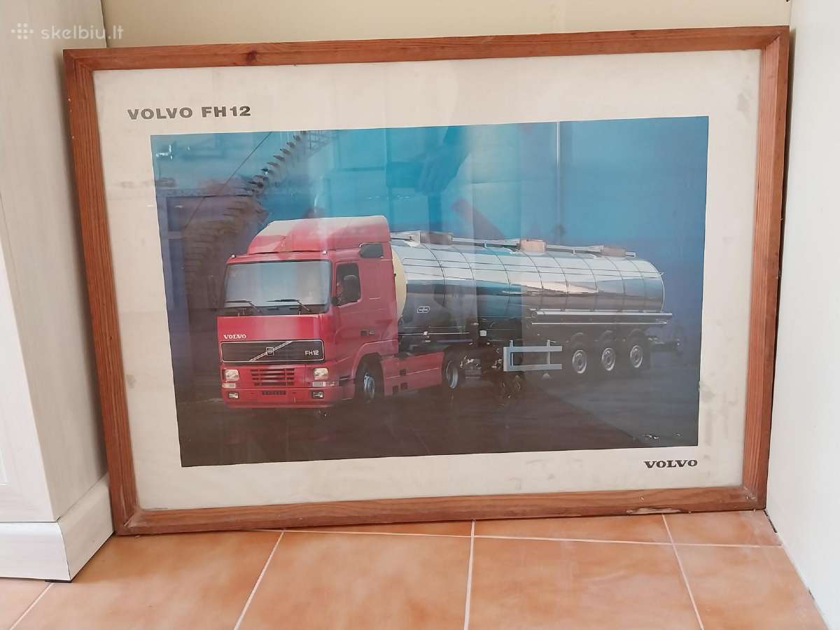 Volvo Fh12 plakatas